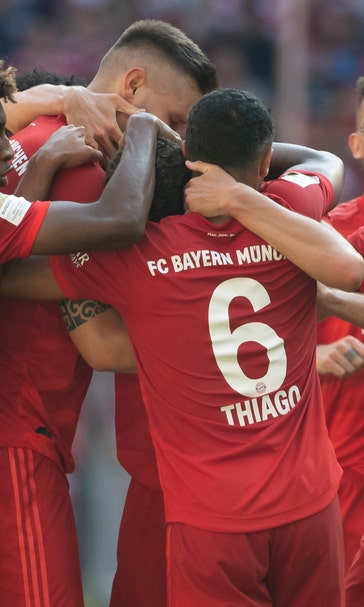 1st Bundesliga win for Union Berlin; Bayern routs Mainz 6-1